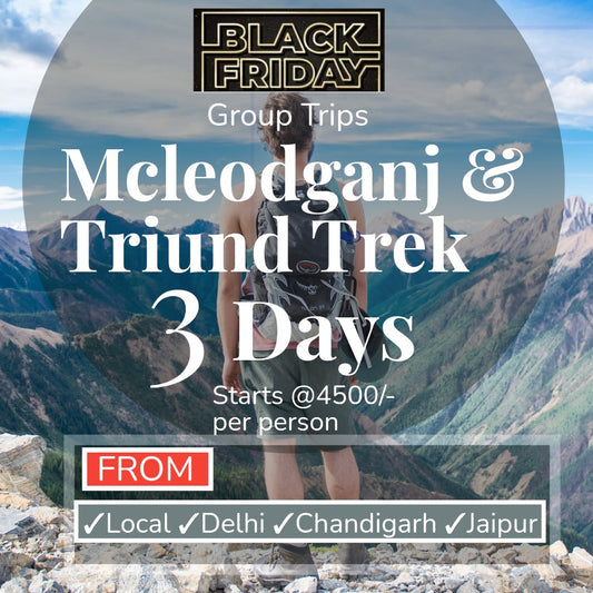 Mcleodganj Triund Trek 2 Night/ 3 Days (Group Trip)